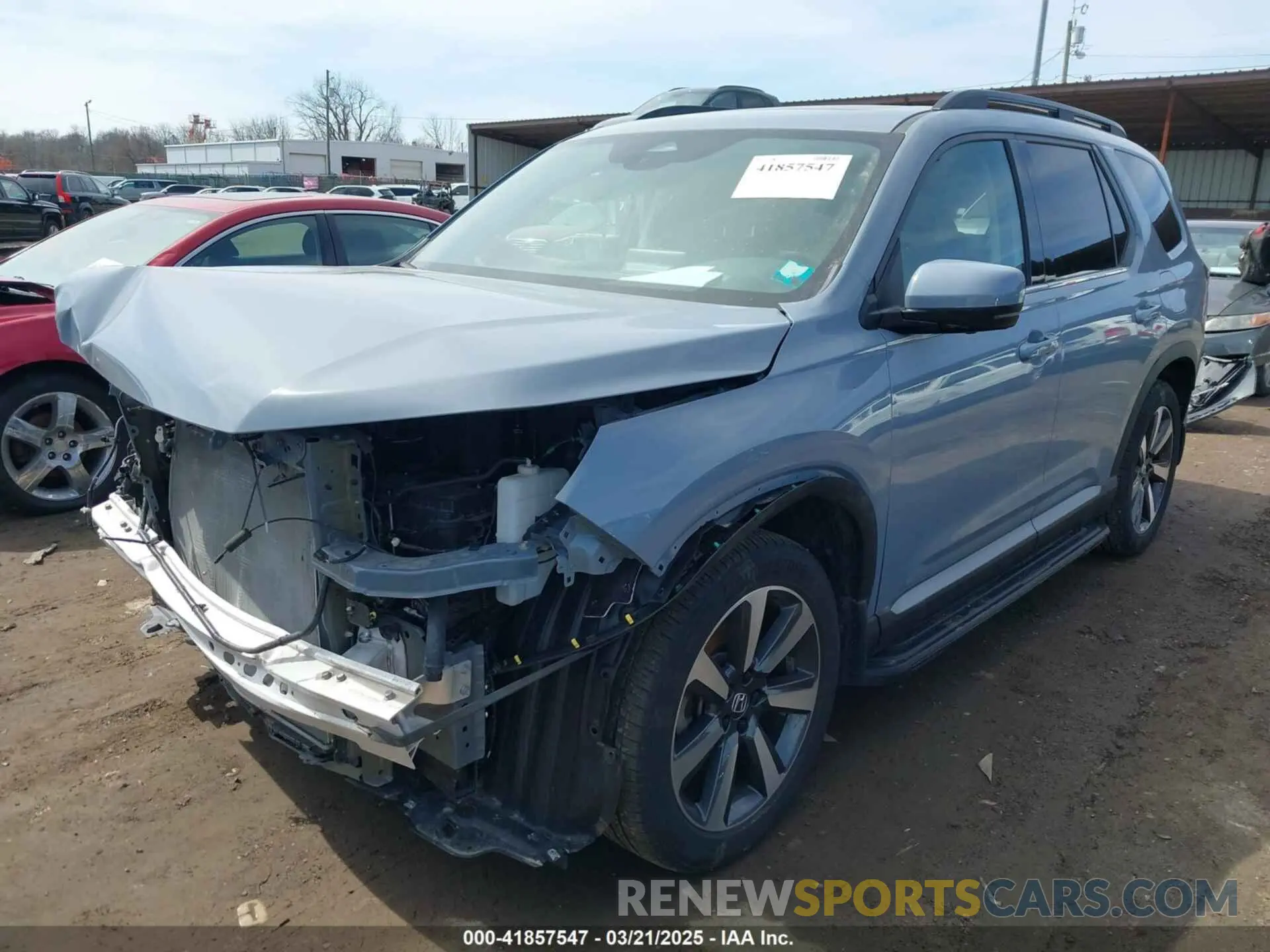 2 Photograph of a damaged car 5FNYG1H83PB008488 HONDA PILOT 2023