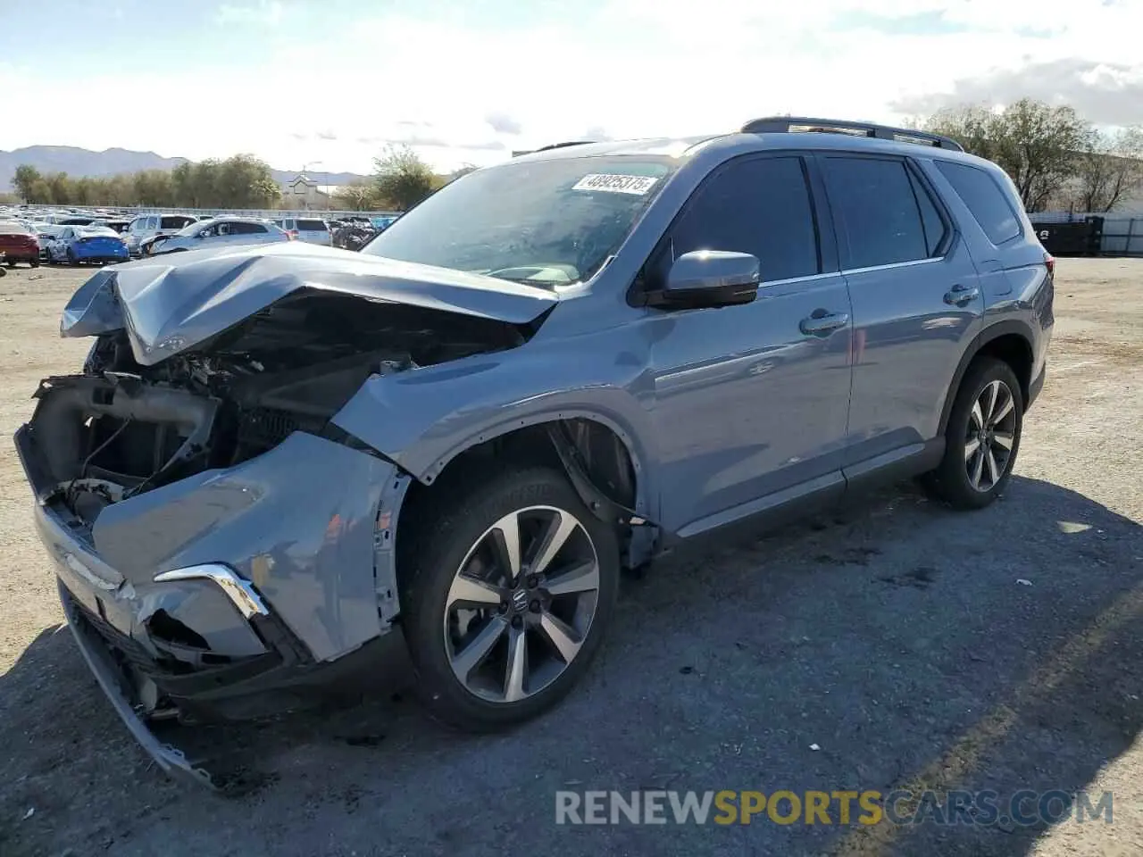 1 Photograph of a damaged car 5FNYG1H83PB049302 HONDA PILOT 2023