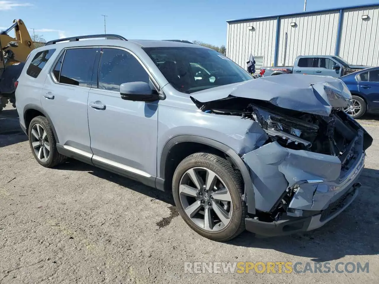 4 Photograph of a damaged car 5FNYG1H83PB049302 HONDA PILOT 2023