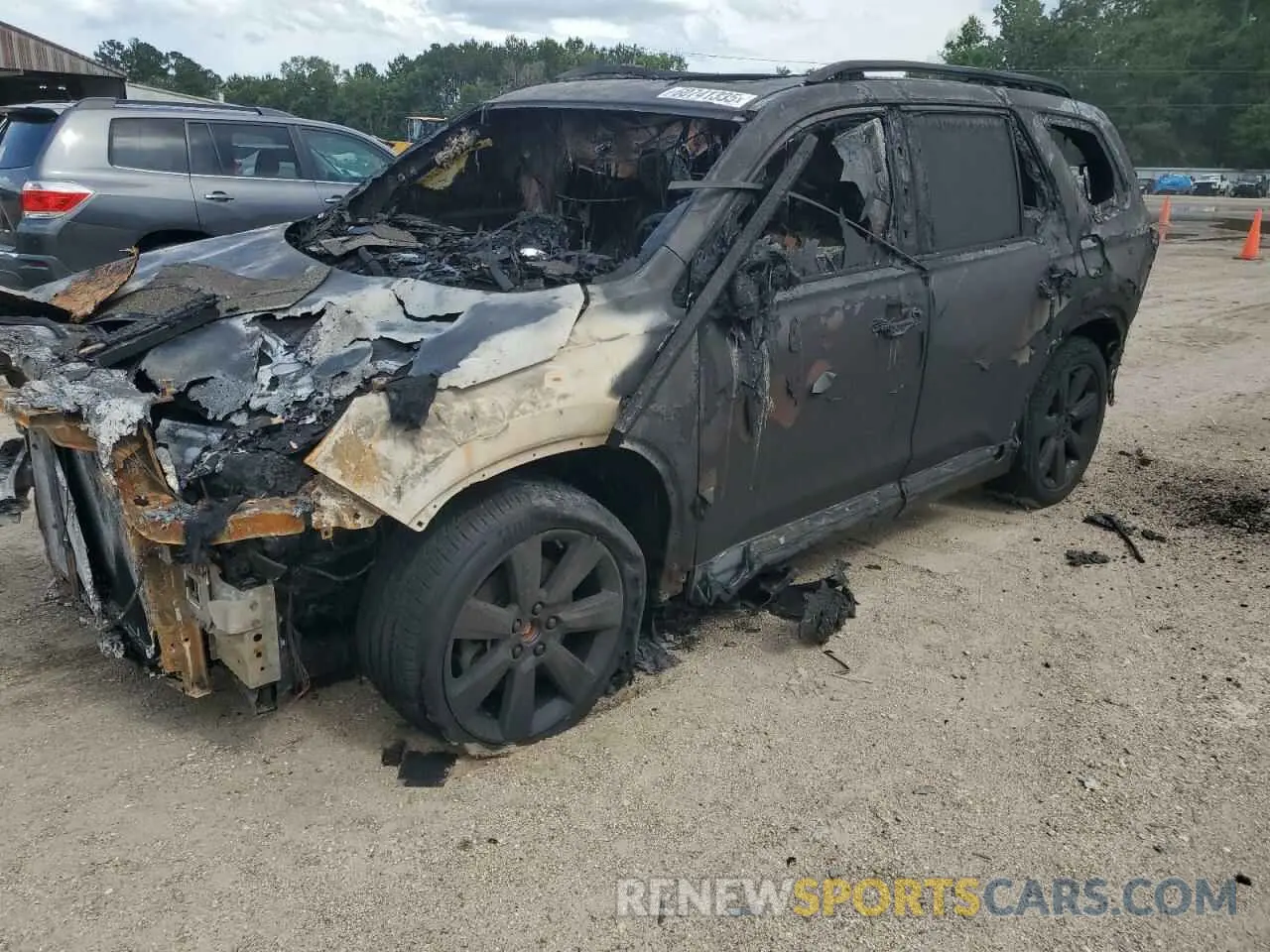 1 Photograph of a damaged car 5FNYG1H84PB057957 HONDA PILOT 2023