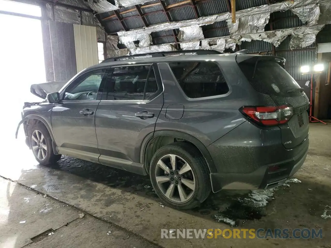 2 Photograph of a damaged car 5FNYG1H85PB023476 HONDA PILOT 2023
