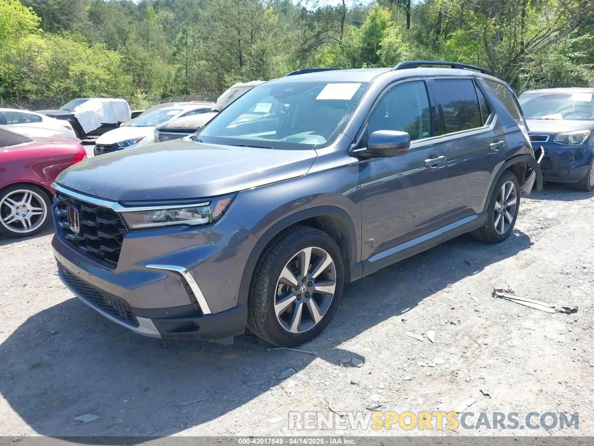 2 Photograph of a damaged car 5FNYG1H85PB035840 HONDA PILOT 2023