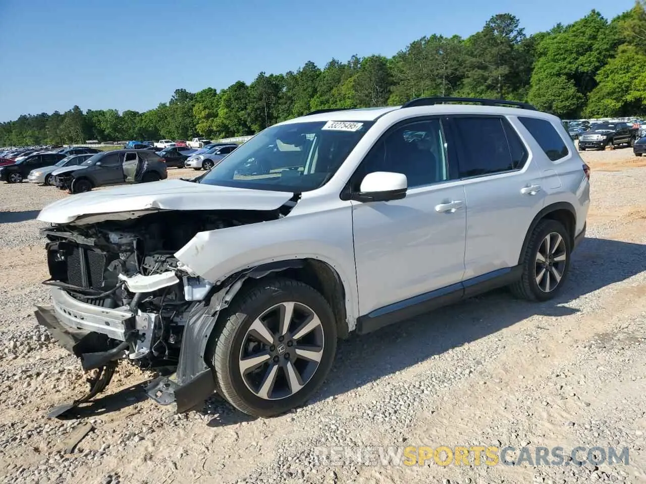 1 Photograph of a damaged car 5FNYG1H86PB030033 HONDA PILOT 2023