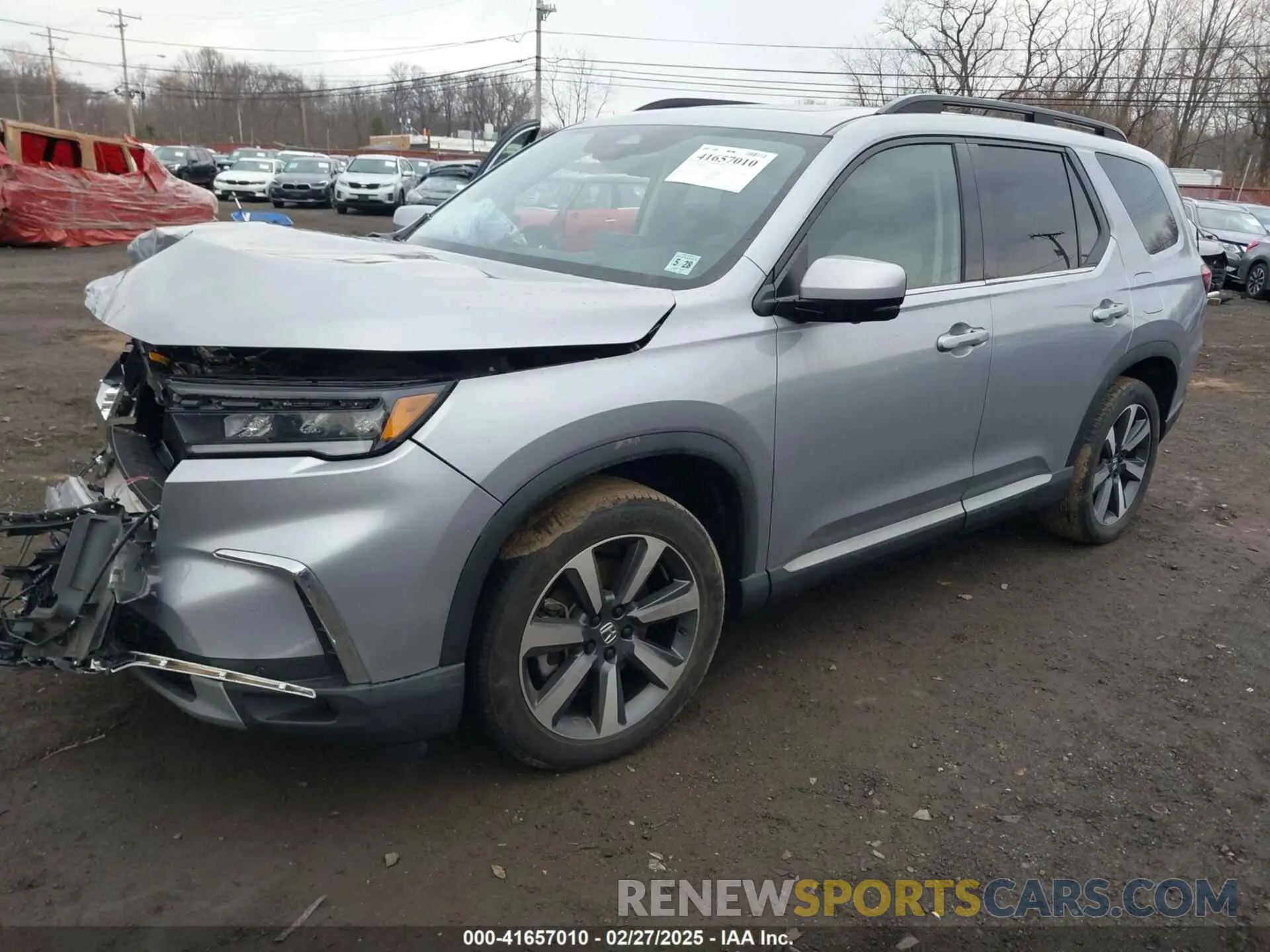 2 Photograph of a damaged car 5FNYG1H87PB034320 HONDA PILOT 2023