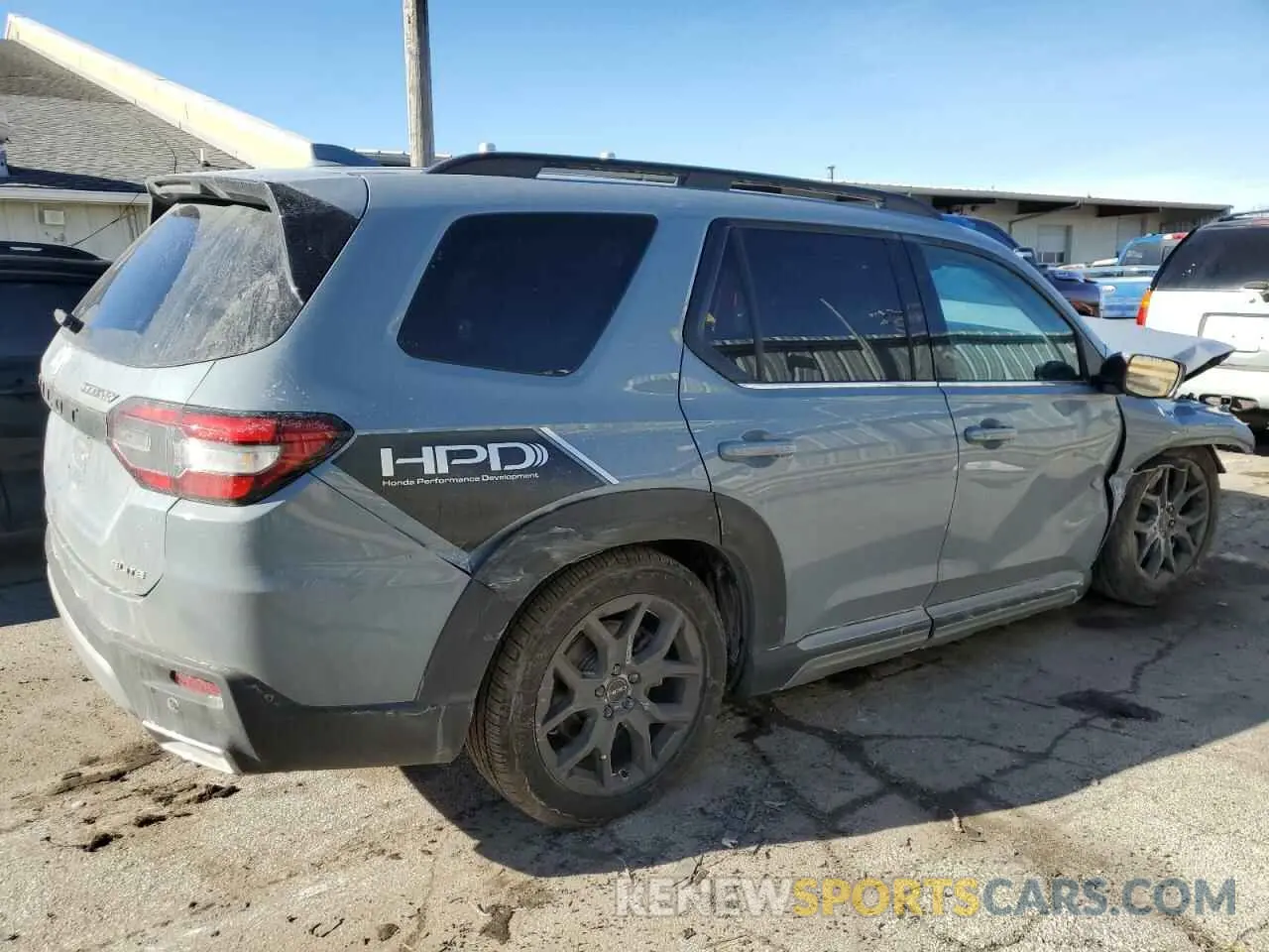 3 Photograph of a damaged car 5FNYG1H89PB025683 HONDA PILOT 2023