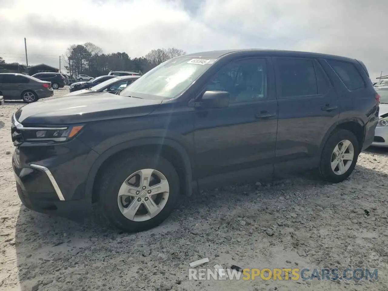 1 Photograph of a damaged car 5FNYG2H28PB015566 HONDA PILOT 2023