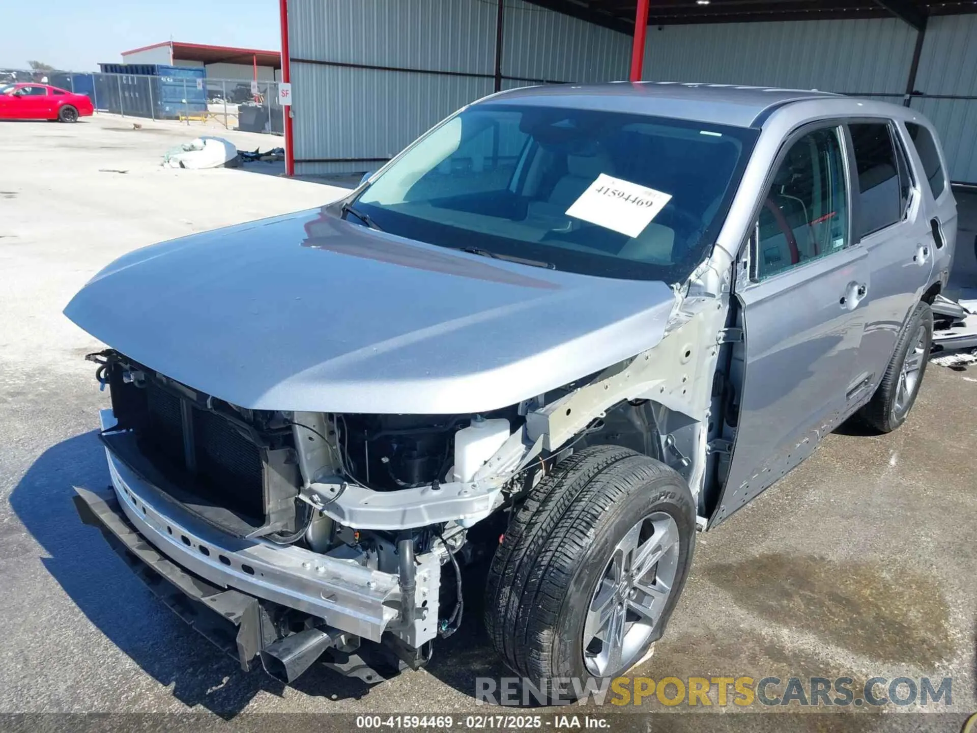 2 Photograph of a damaged car 5FNYG2H42PB001292 HONDA PILOT 2023