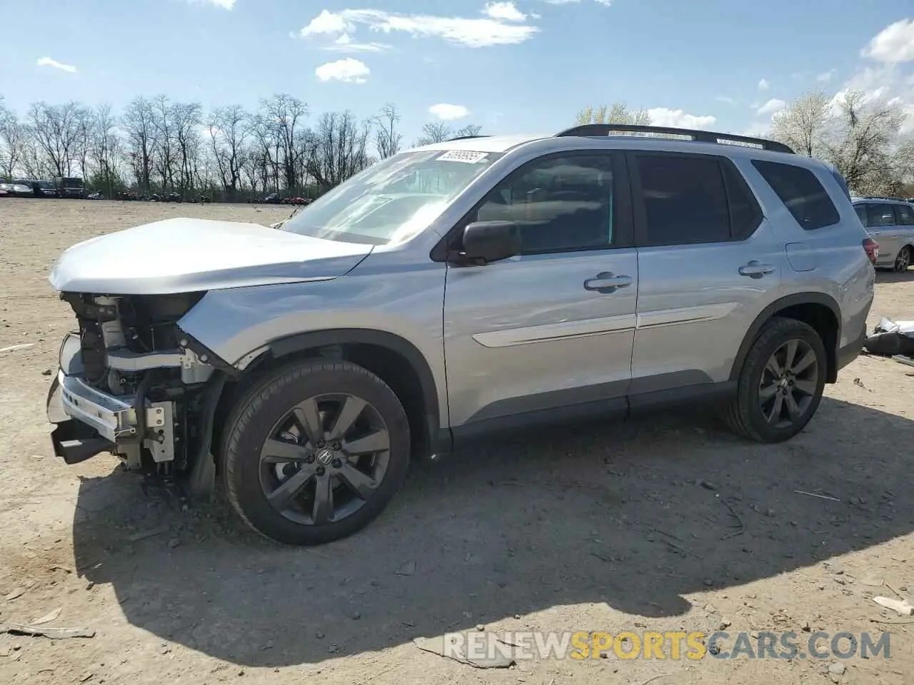 1 Photograph of a damaged car 5FNYG1H3XRB028874 HONDA PILOT 2024