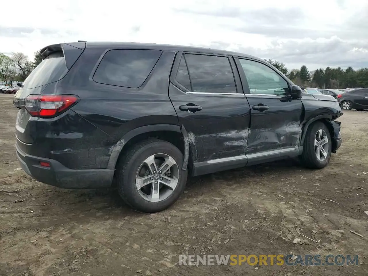 3 Photograph of a damaged car 5FNYG1H41RB030036 HONDA PILOT 2024