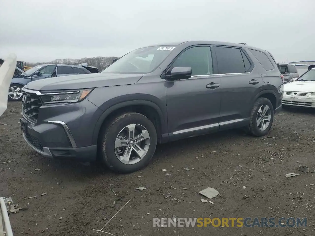 1 Photograph of a damaged car 5FNYG1H45RB014972 HONDA PILOT 2024