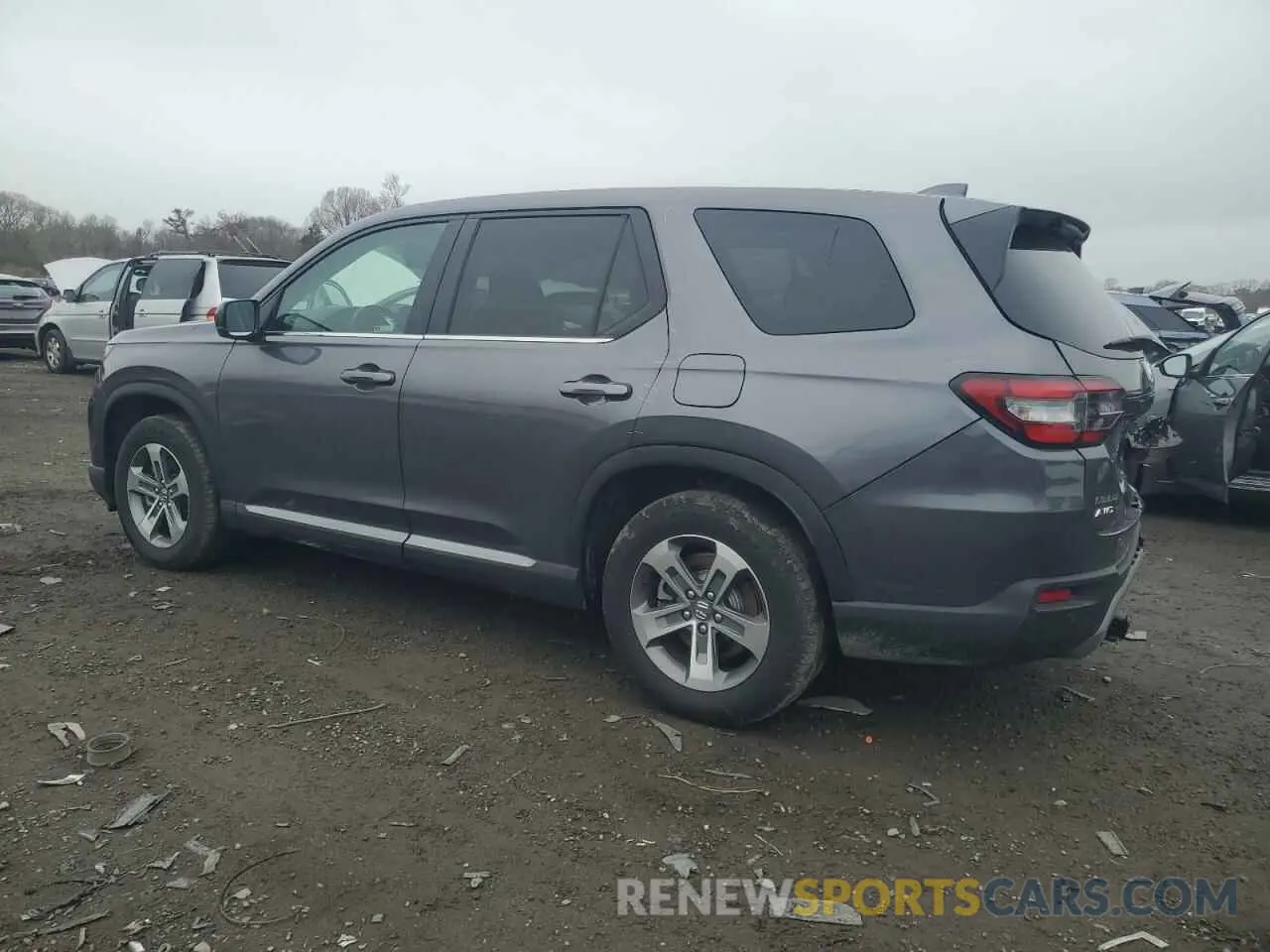 2 Photograph of a damaged car 5FNYG1H45RB014972 HONDA PILOT 2024