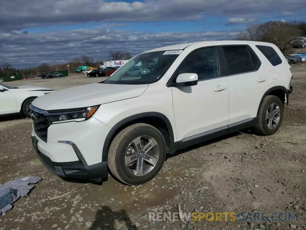 1 Photograph of a damaged car 5FNYG1H49RB032097 HONDA PILOT 2024