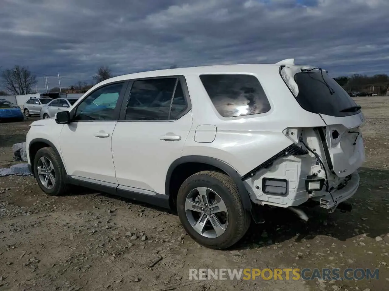 2 Photograph of a damaged car 5FNYG1H49RB032097 HONDA PILOT 2024