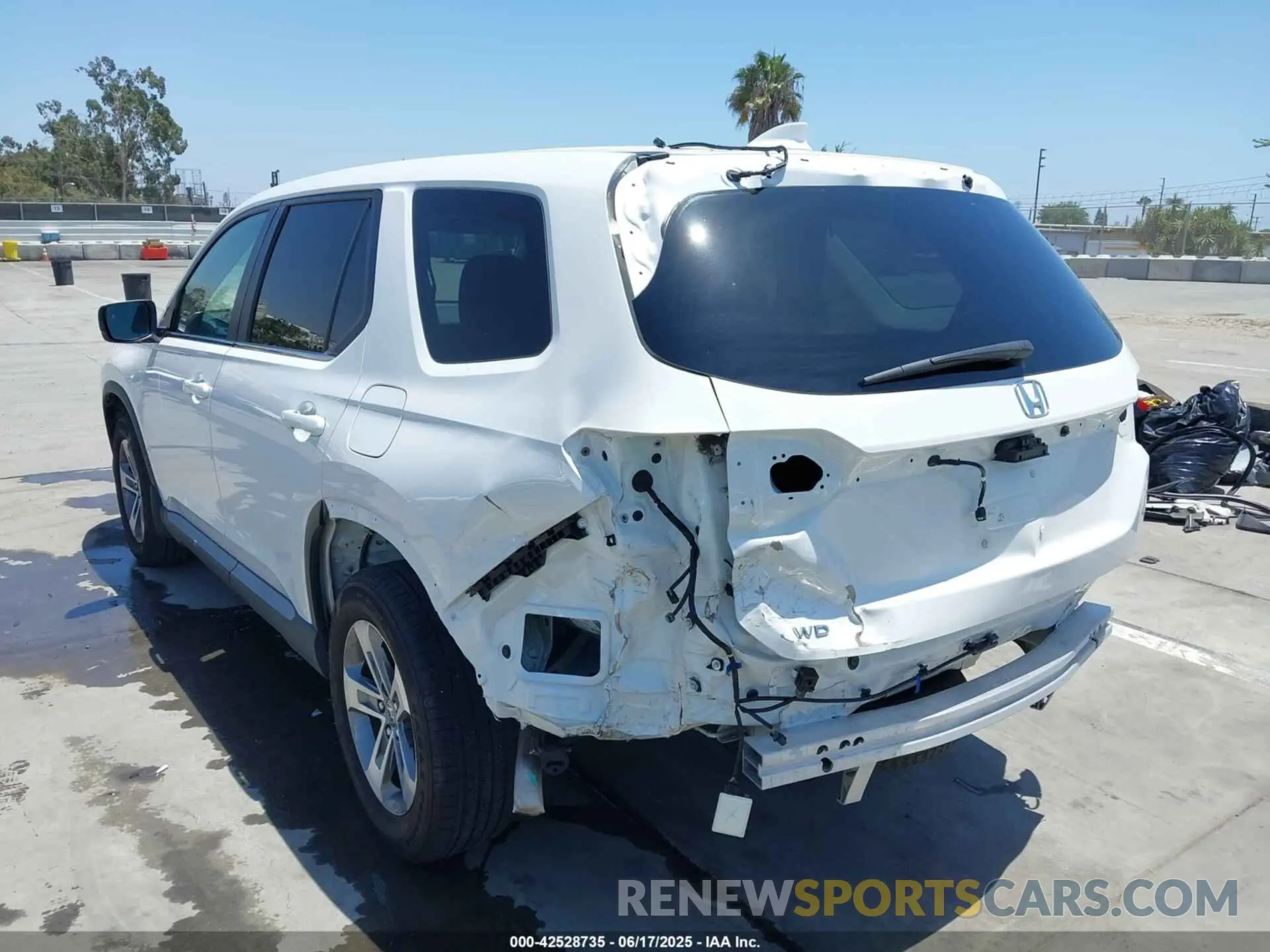 6 Photograph of a damaged car 5FNYG1H58RB009869 HONDA PILOT 2024