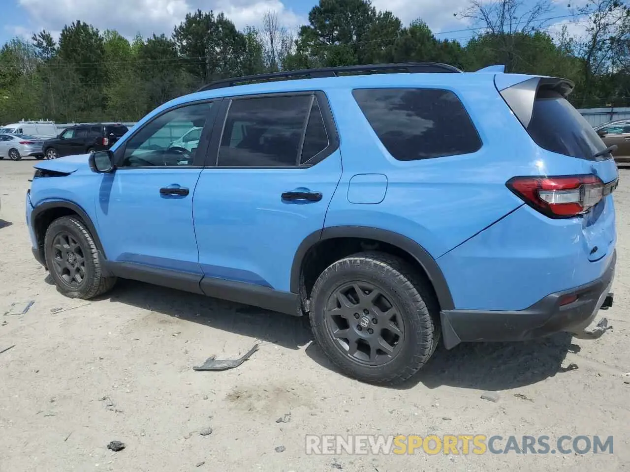 2 Photograph of a damaged car 5FNYG1H62RB027101 HONDA PILOT 2024