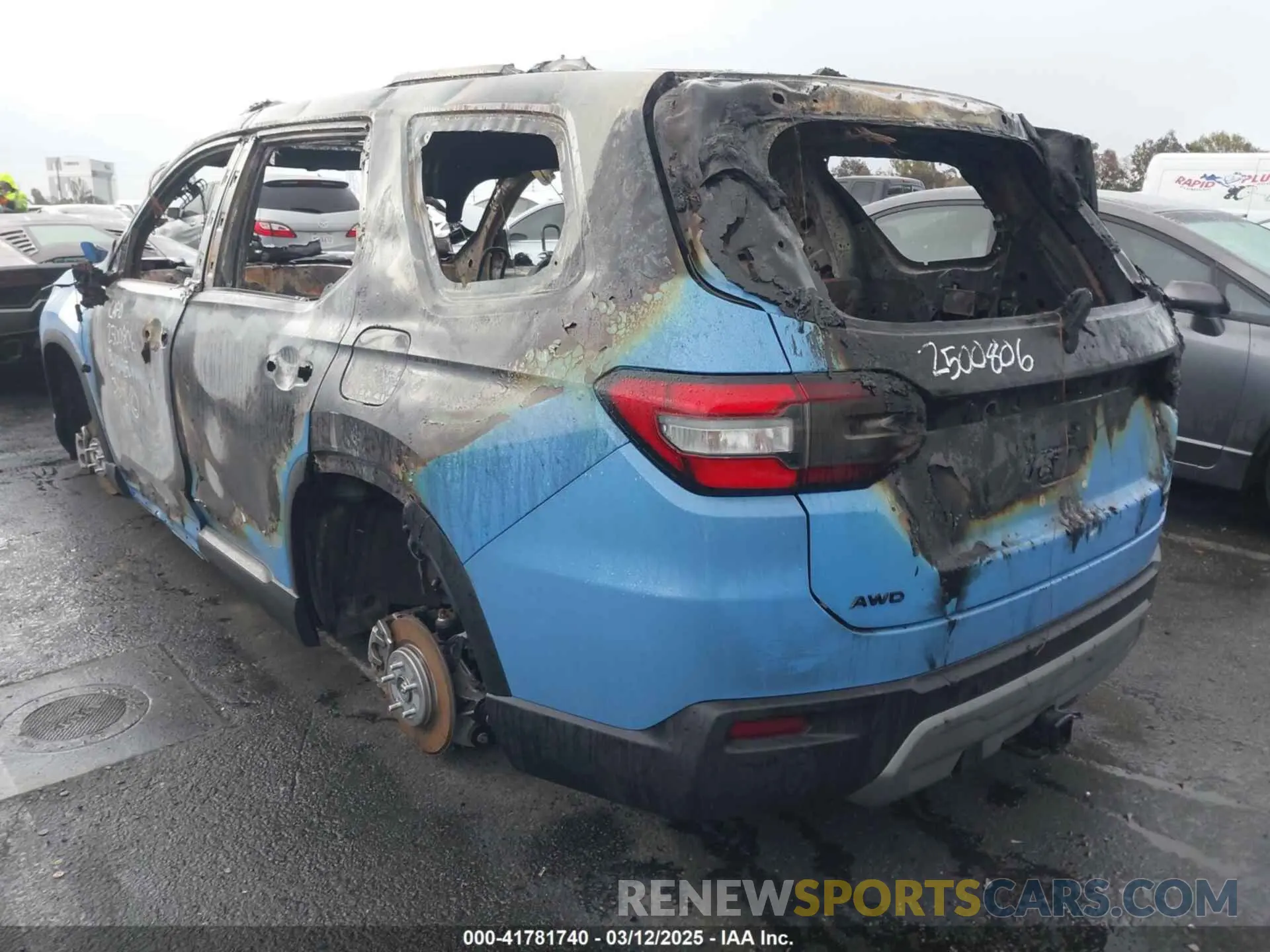 3 Photograph of a damaged car 5FNYG1H66RB012987 HONDA PILOT 2024