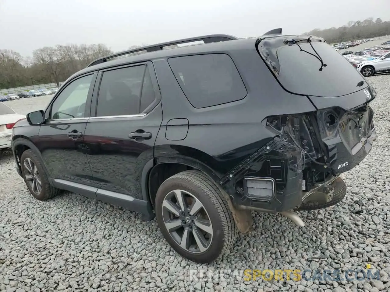 2 Photograph of a damaged car 5FNYG1H72RB022800 HONDA PILOT 2024