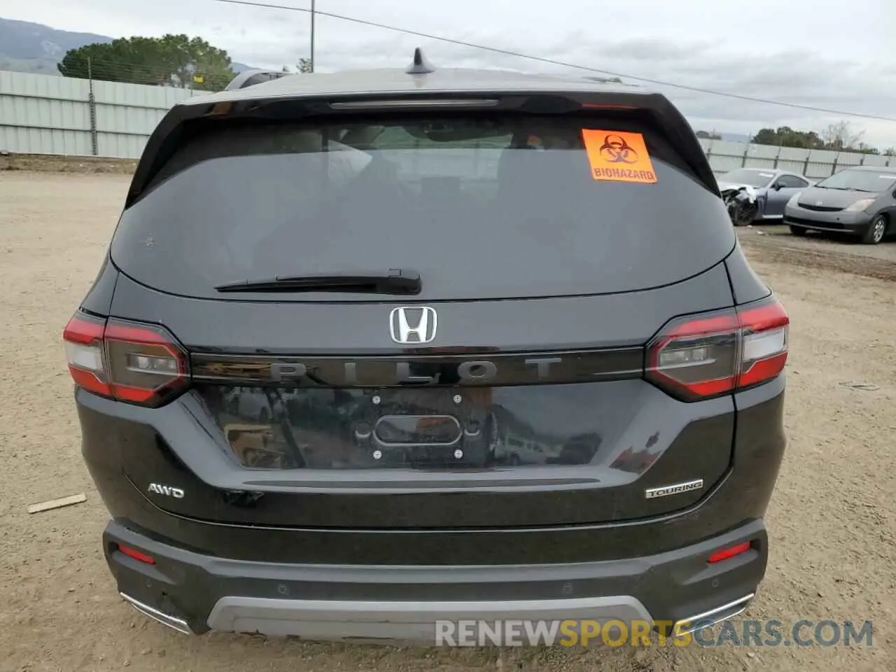 6 Photograph of a damaged car 5FNYG1H75RB036660 HONDA PILOT 2024
