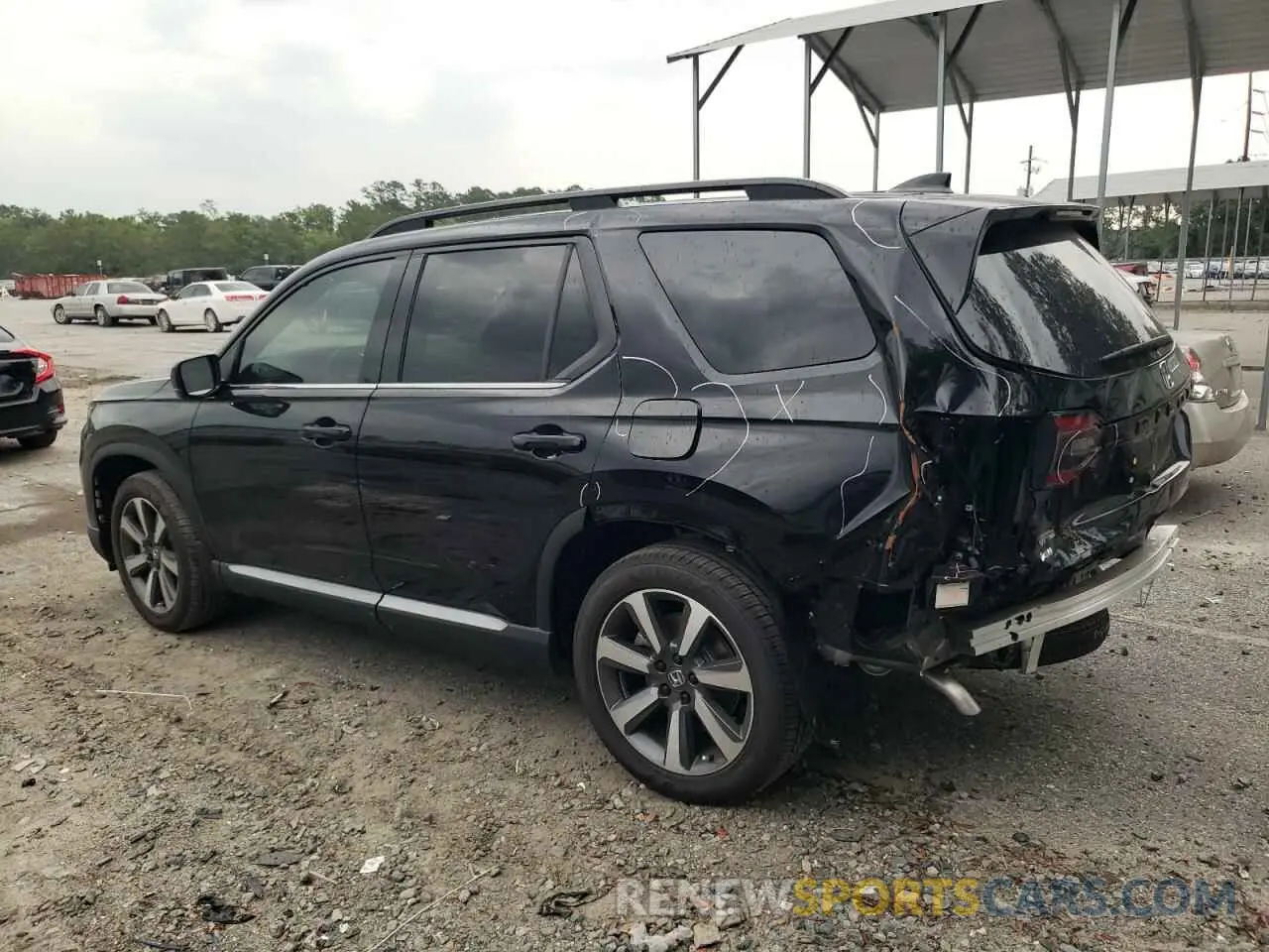 2 Photograph of a damaged car 5FNYG1H80RB038888 HONDA PILOT 2024