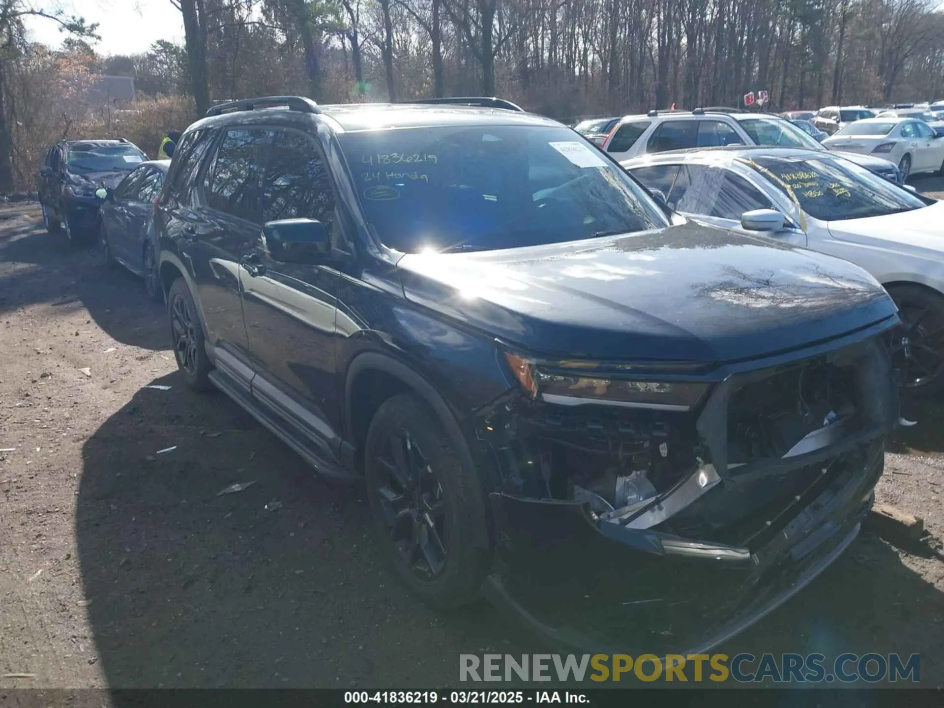 13 Photograph of a damaged car 5FNYG1H84RB033550 HONDA PILOT 2024