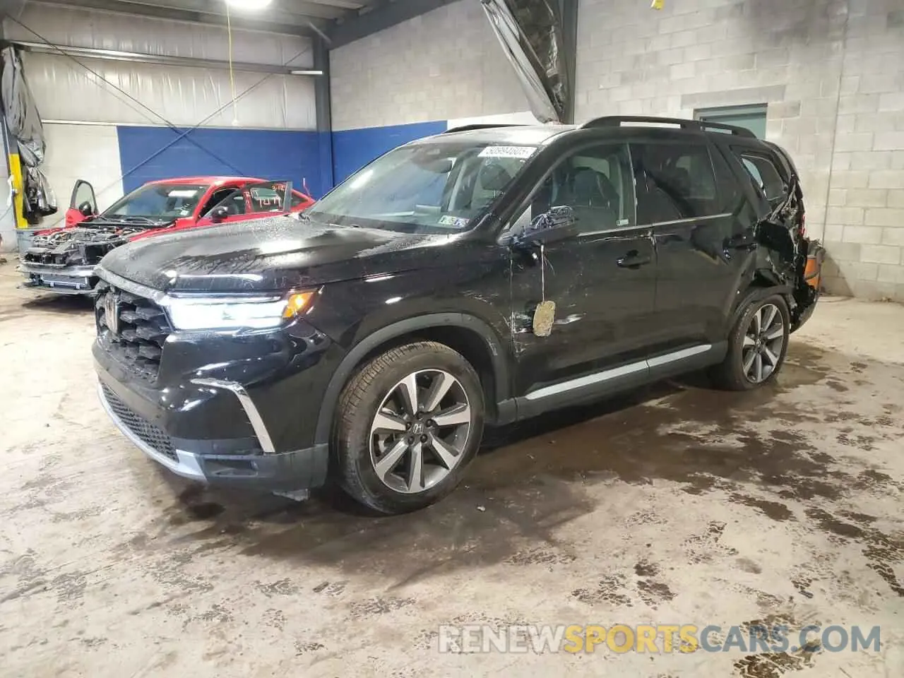 1 Photograph of a damaged car 5FNYG1H8XRB045993 HONDA PILOT 2024