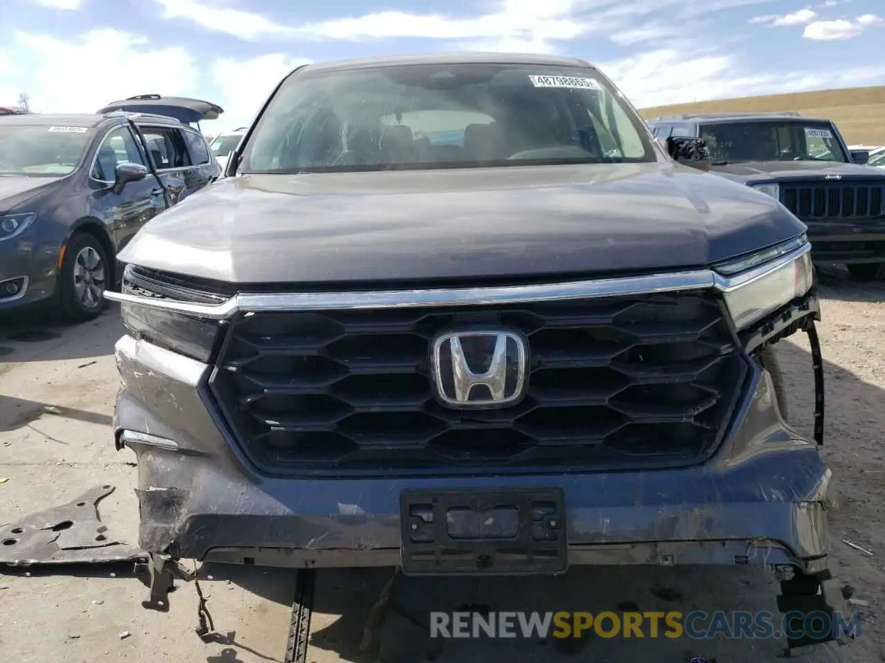5 Photograph of a damaged car 5FNYG2H44RB000244 HONDA PILOT 2024