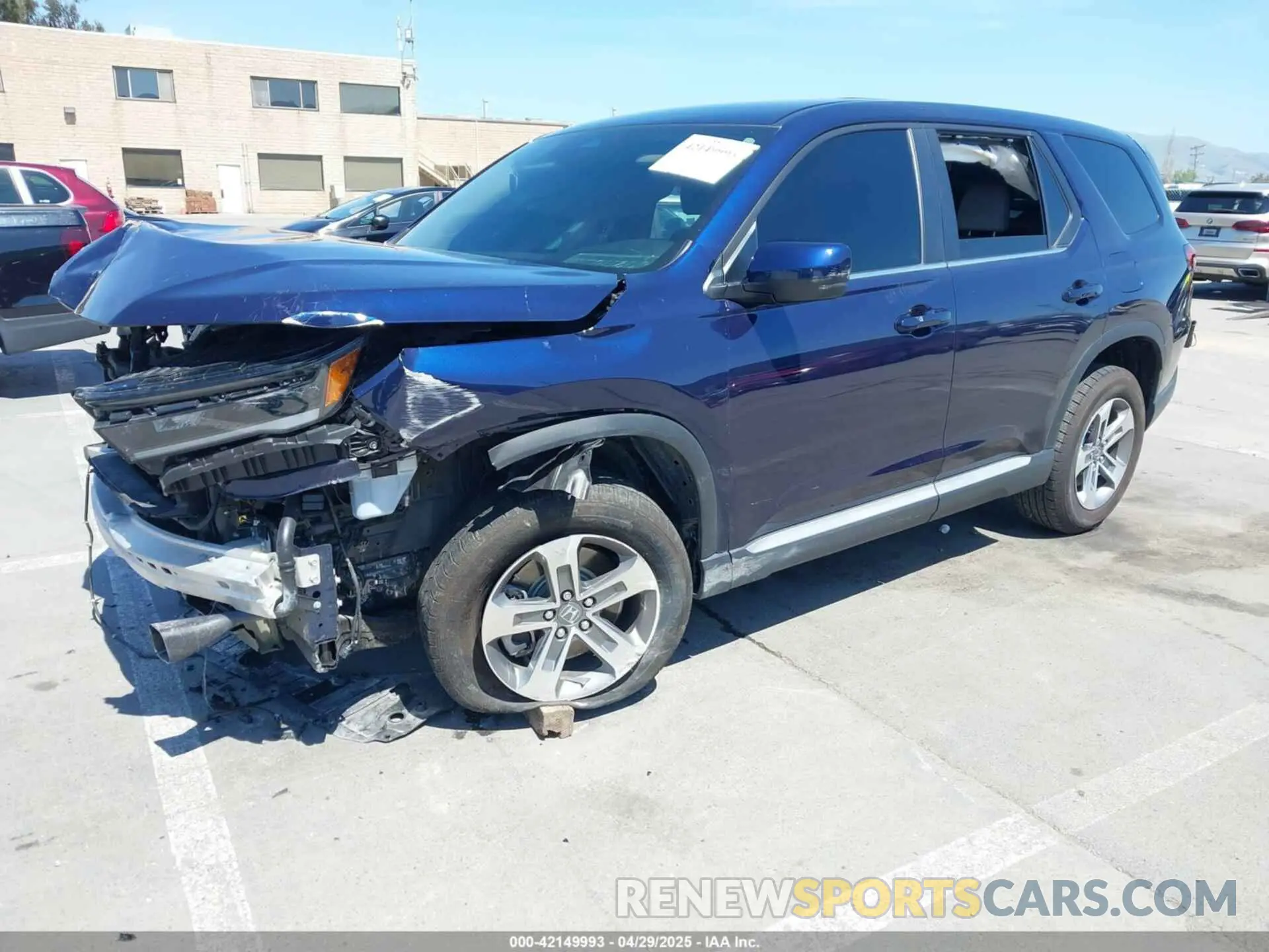 2 Photograph of a damaged car 5FNYG2H4XRB005707 HONDA PILOT 2024