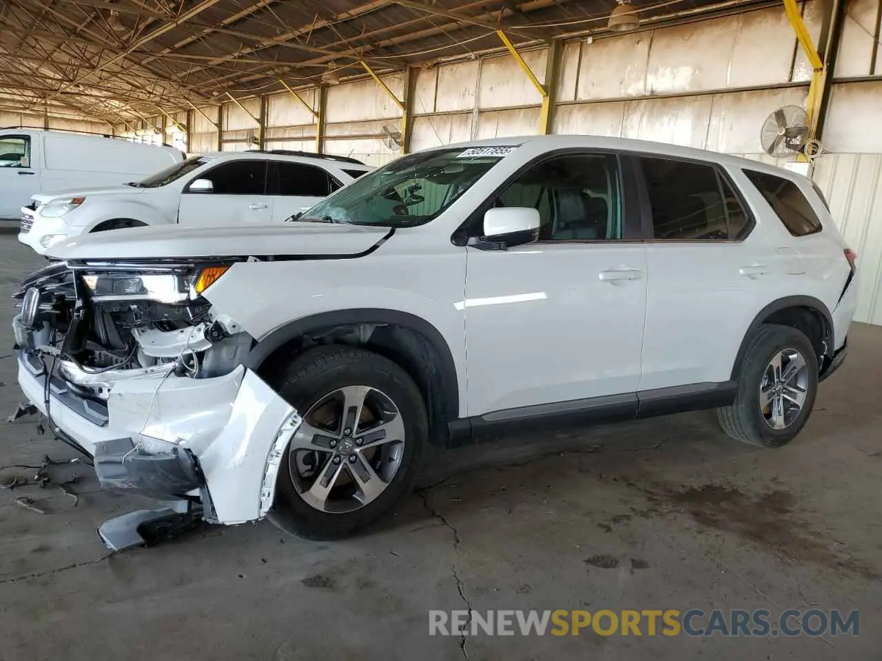 1 Photograph of a damaged car 5FNYG2H55RB000052 HONDA PILOT 2024