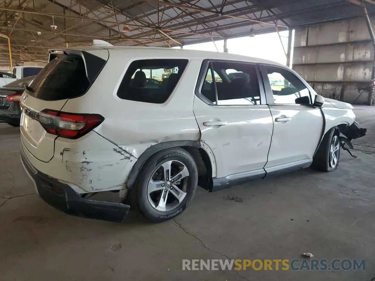 3 Photograph of a damaged car 5FNYG2H55RB000052 HONDA PILOT 2024