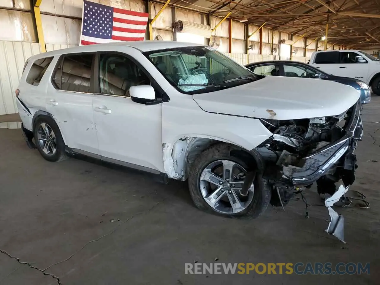 4 Photograph of a damaged car 5FNYG2H55RB000052 HONDA PILOT 2024