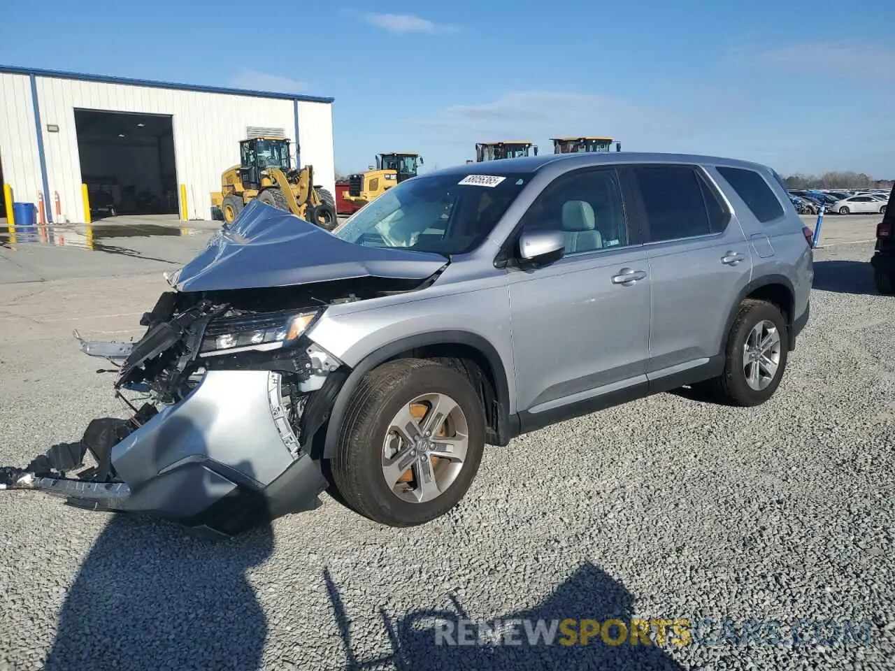 1 Photograph of a damaged car 5FNYG2H57RB006127 HONDA PILOT 2024
