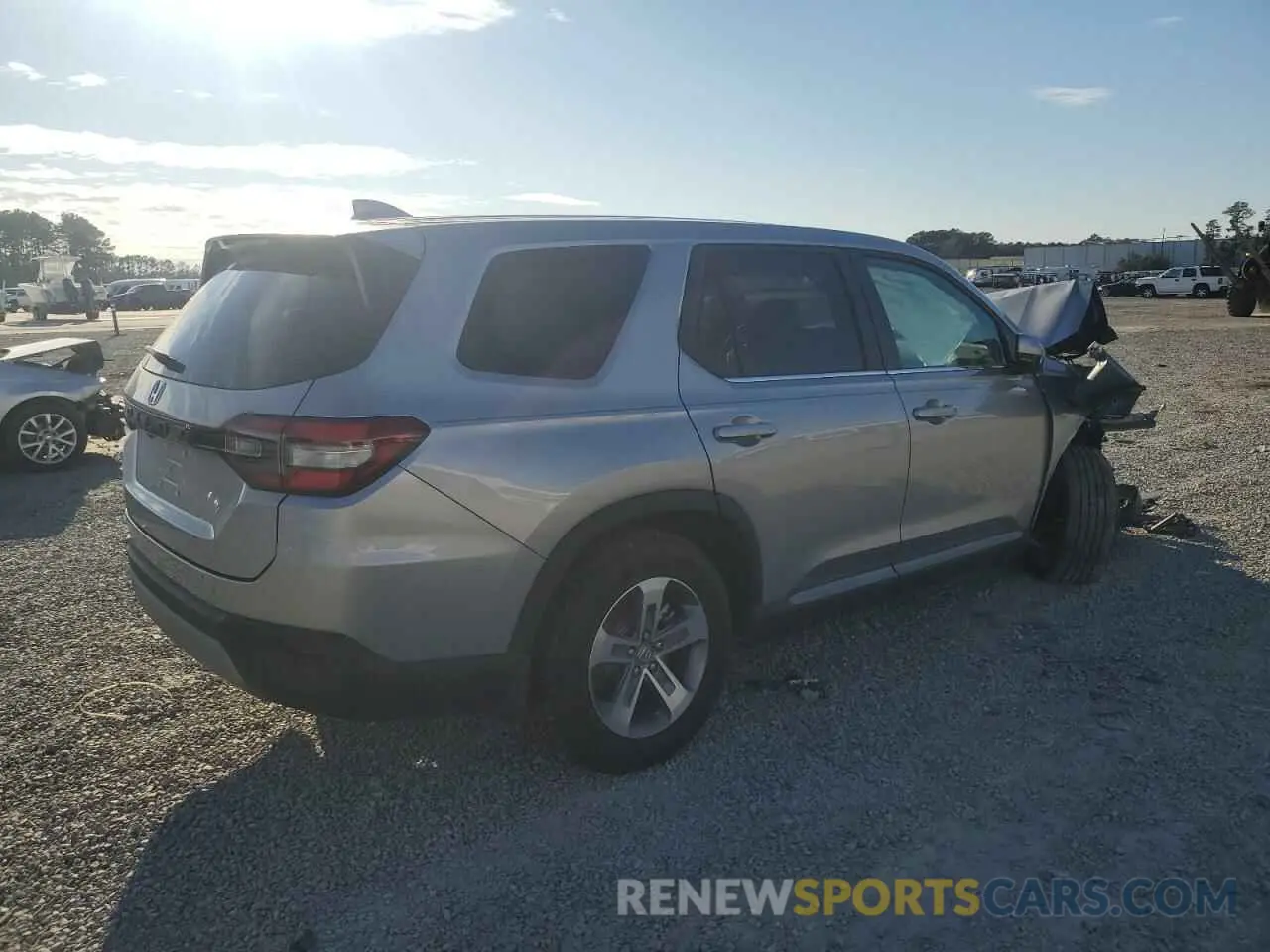 3 Photograph of a damaged car 5FNYG2H57RB006127 HONDA PILOT 2024