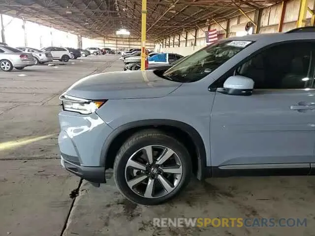 14 Photograph of a damaged car 5FNYG2H79RB010603 HONDA PILOT 2024