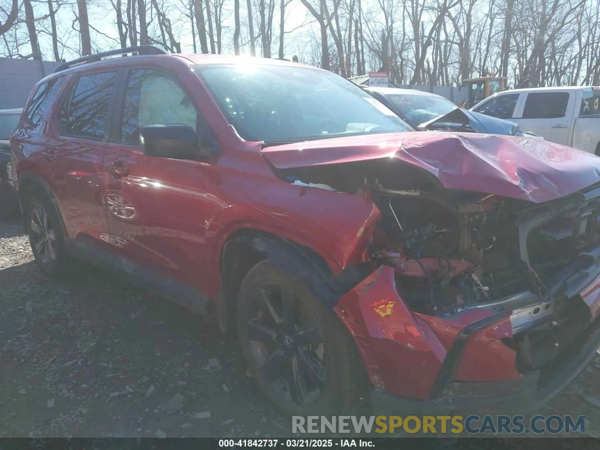 1 Photograph of a damaged car 5FNYG1H3XSB008811 HONDA PILOT 2025