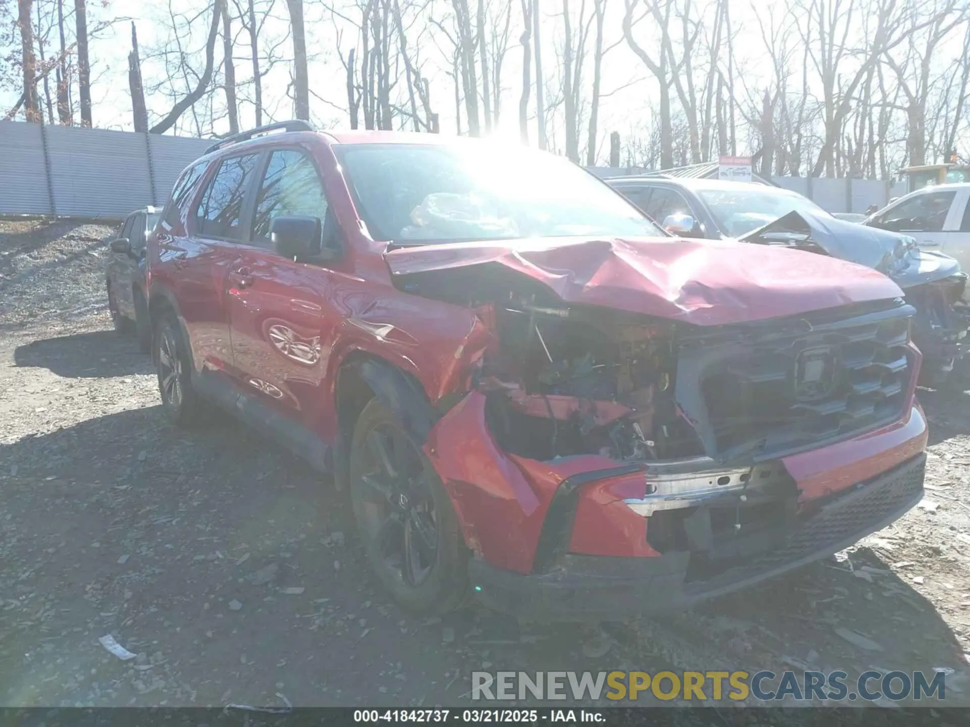 22 Photograph of a damaged car 5FNYG1H3XSB008811 HONDA PILOT 2025