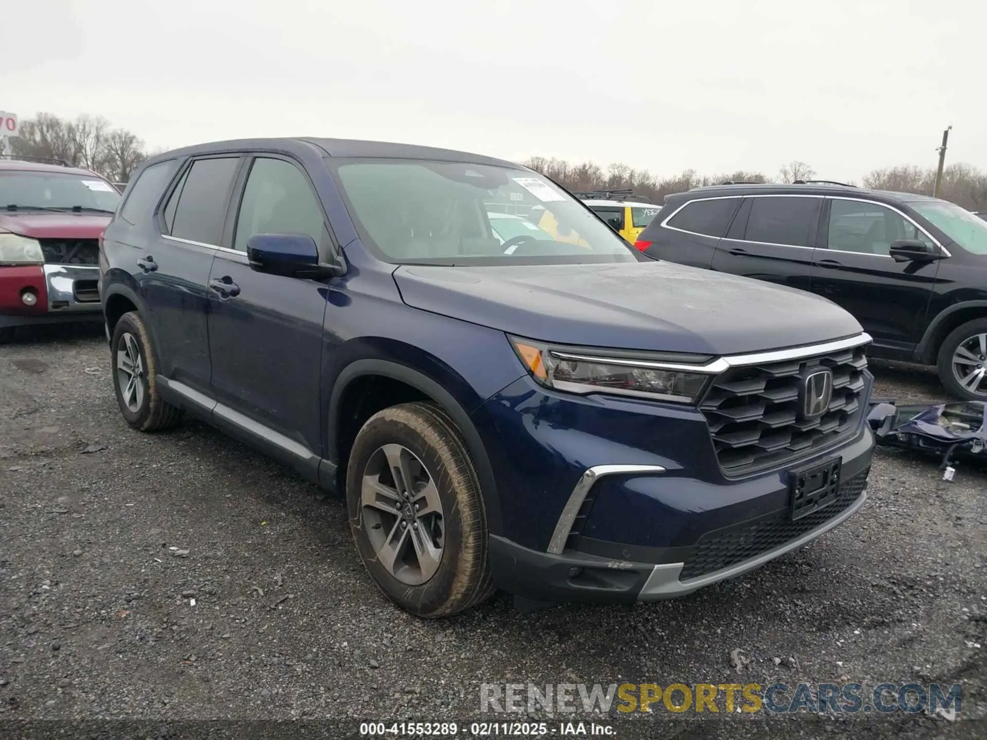 1 Photograph of a damaged car 5FNYG1H41SB073670 HONDA PILOT 2025