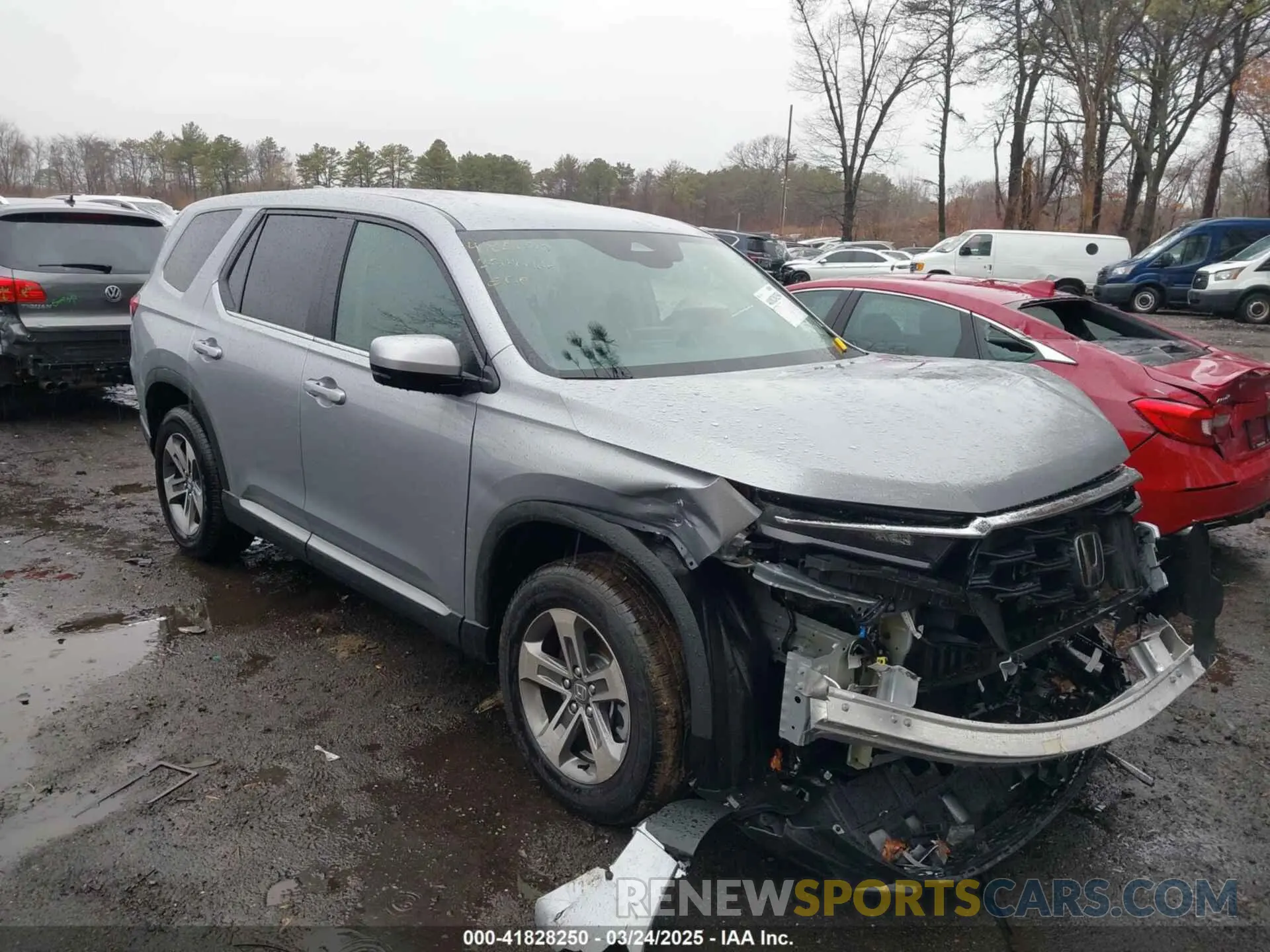 1 Photograph of a damaged car 5FNYG1H46SB065225 HONDA PILOT 2025