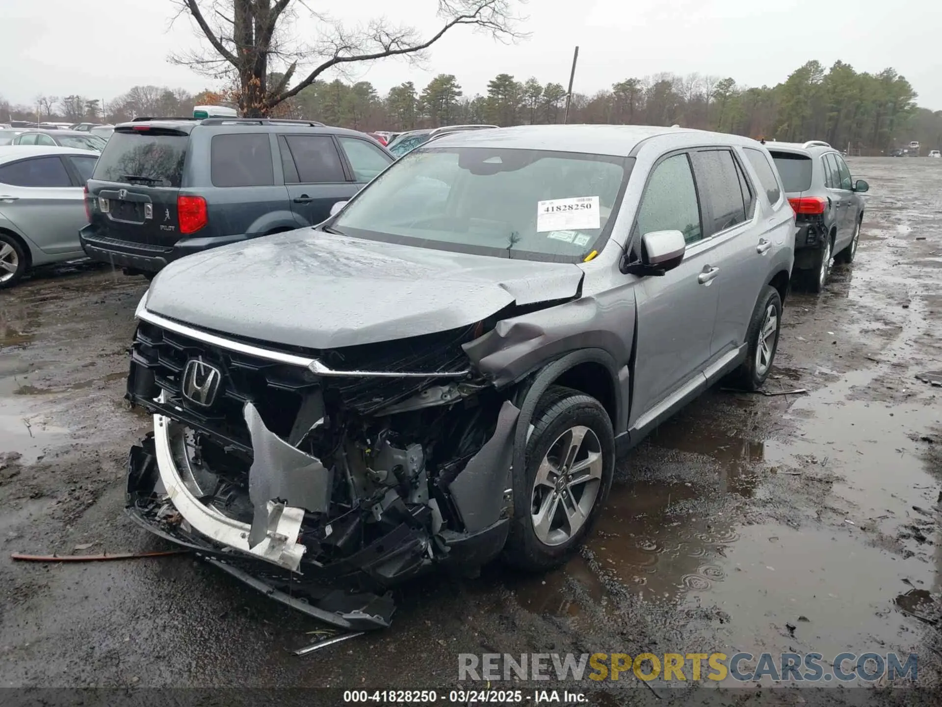 2 Photograph of a damaged car 5FNYG1H46SB065225 HONDA PILOT 2025