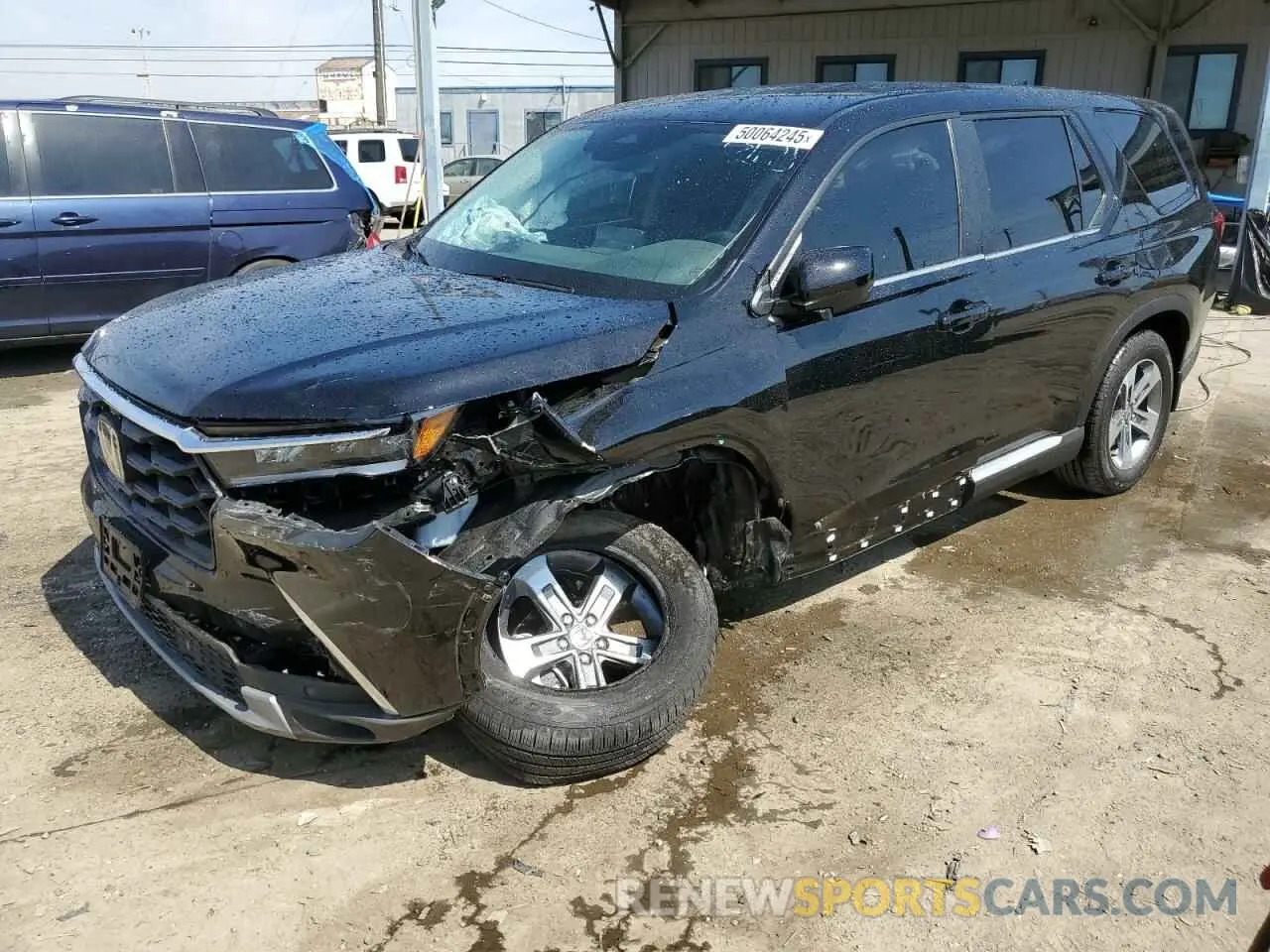 1 Photograph of a damaged car 5FNYG1H4XSB104401 HONDA PILOT 2025