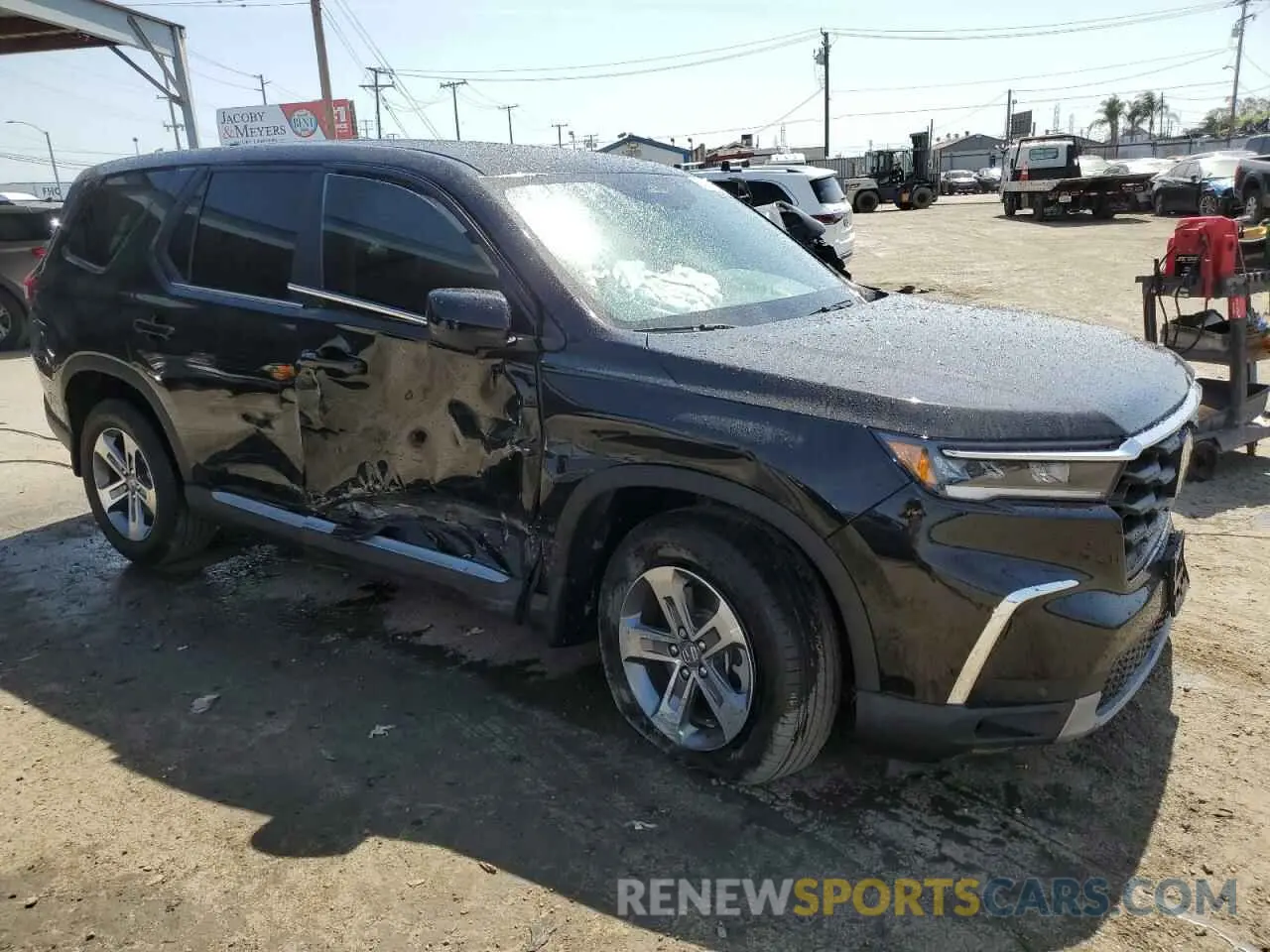 4 Photograph of a damaged car 5FNYG1H4XSB104401 HONDA PILOT 2025