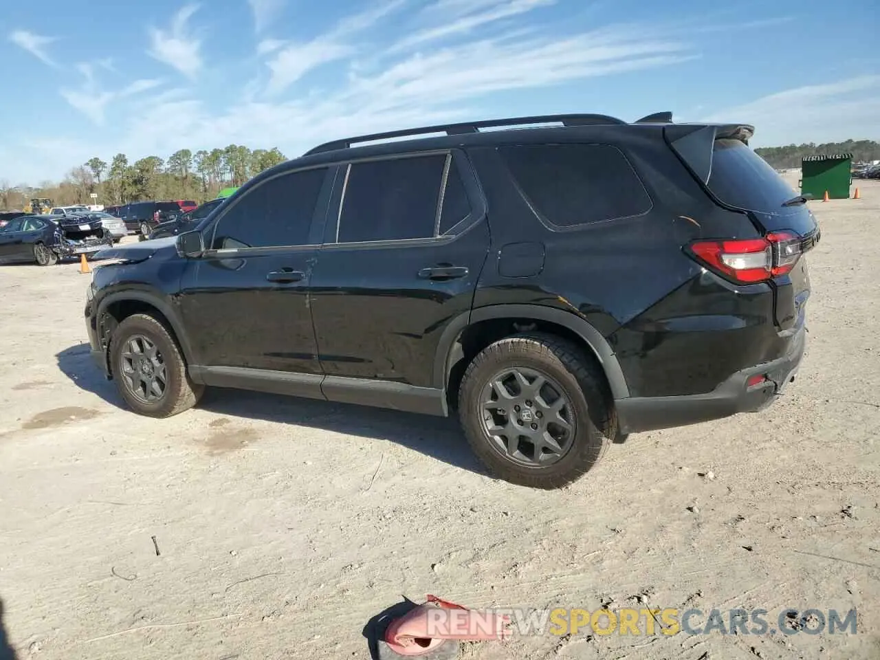 2 Photograph of a damaged car 5FNYG1H63SB087572 HONDA PILOT 2025