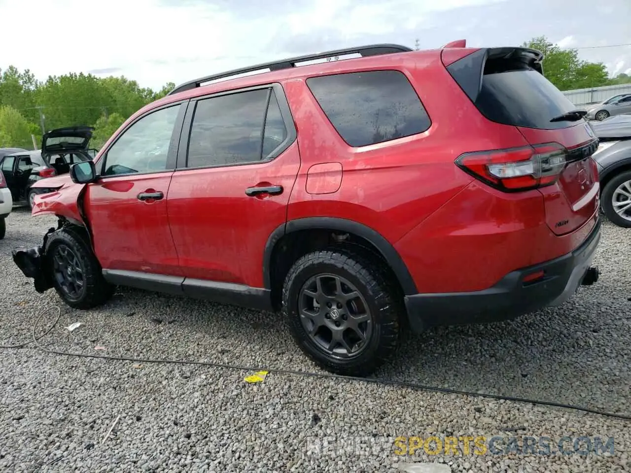 2 Photograph of a damaged car 5FNYG1H64SB091789 HONDA PILOT 2025