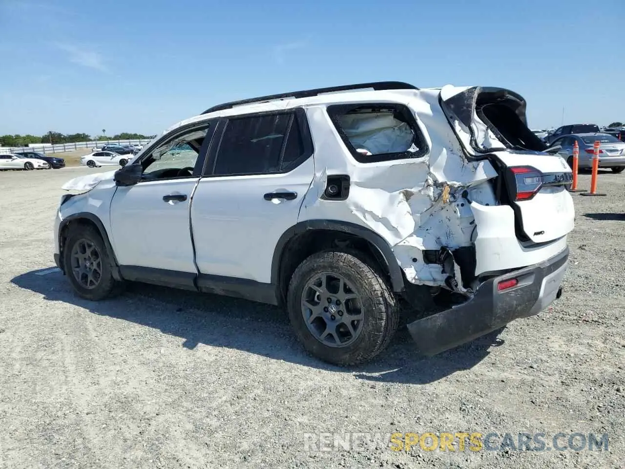 2 Photograph of a damaged car 5FNYG1H66SB086223 HONDA PILOT 2025