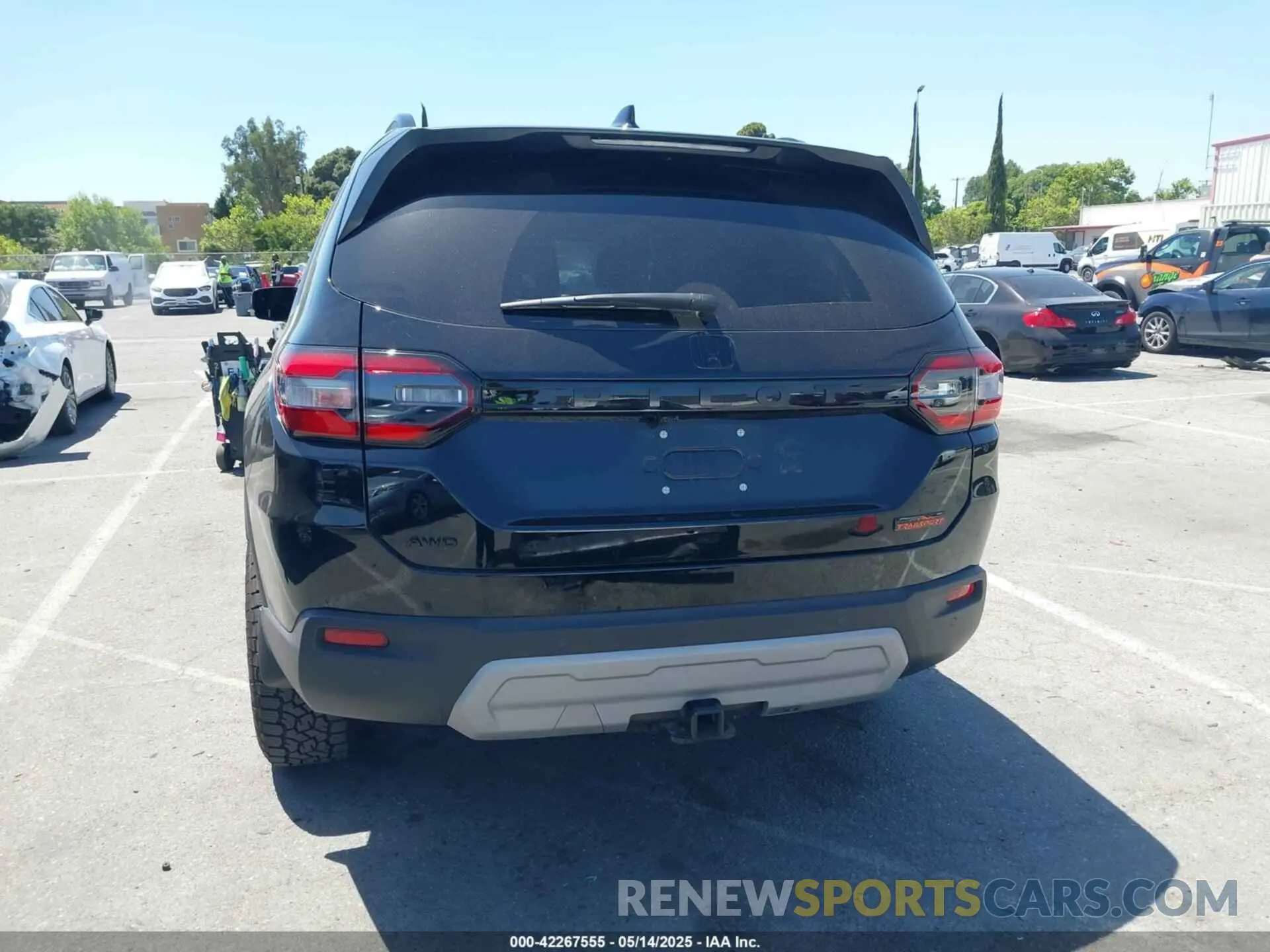16 Photograph of a damaged car 5FNYG1H68SB077166 HONDA PILOT 2025