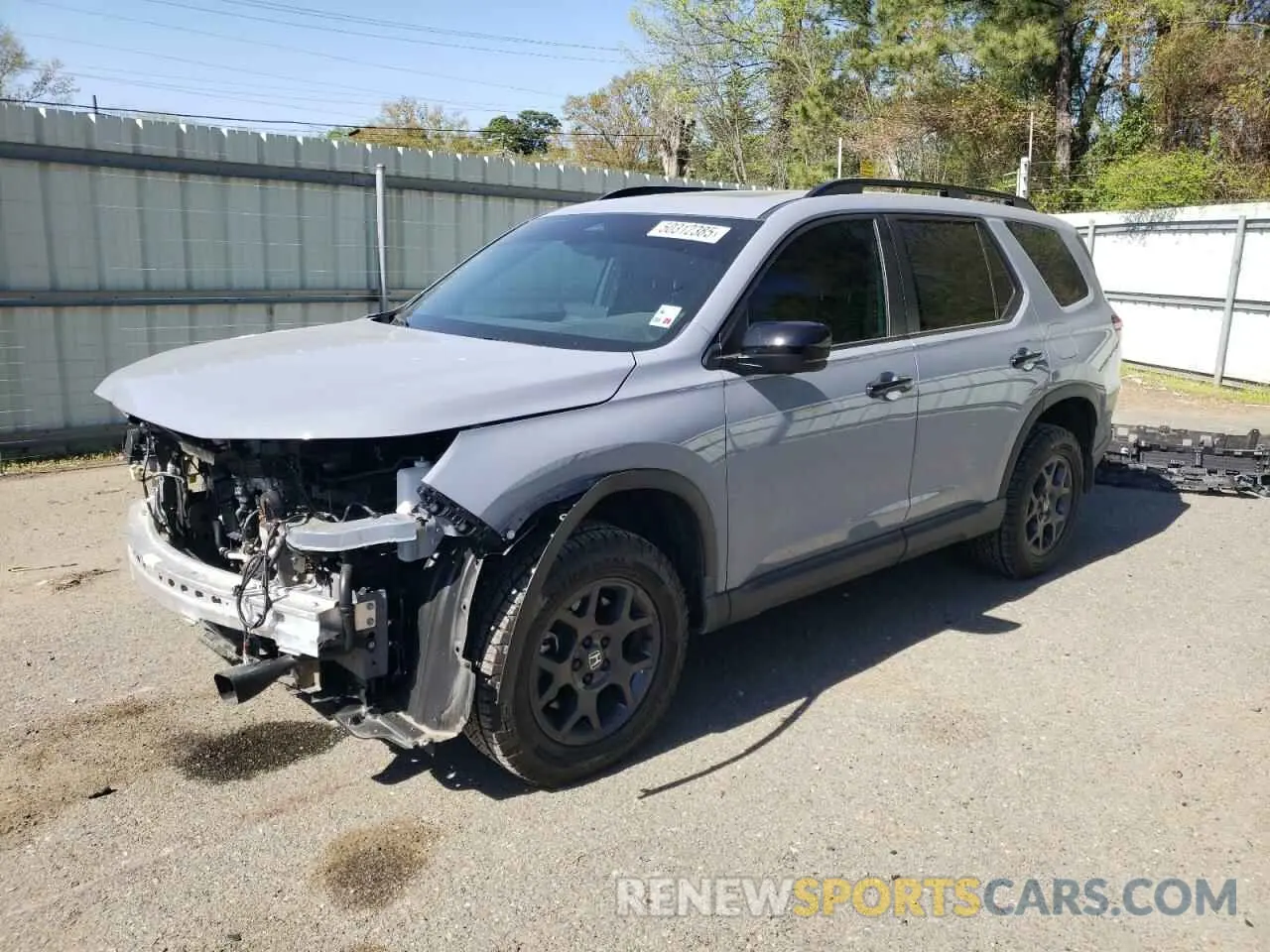 1 Photograph of a damaged car 5FNYG1H6XSB059039 HONDA PILOT 2025