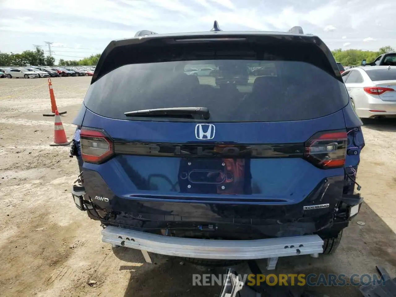 6 Photograph of a damaged car 5FNYG1H76SB001129 HONDA PILOT 2025
