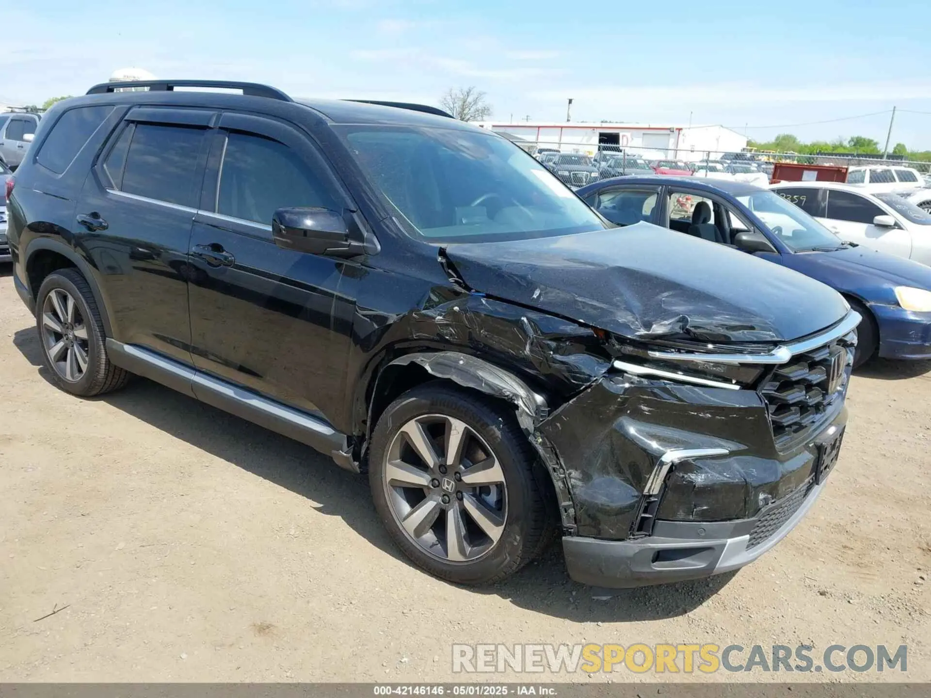 1 Photograph of a damaged car 5FNYG1H78SB076429 HONDA PILOT 2025