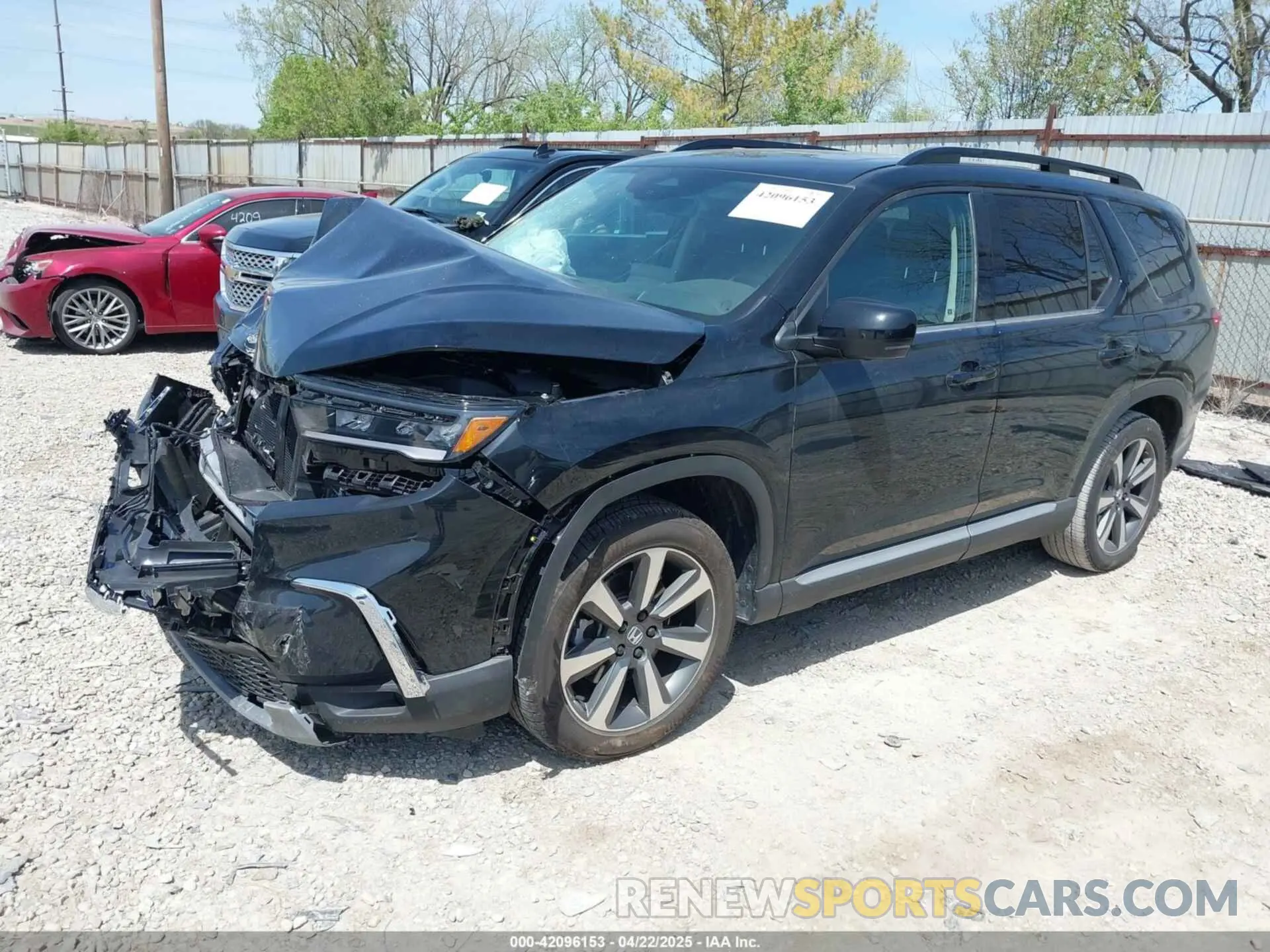 2 Photograph of a damaged car 5FNYG1H82SB094112 HONDA PILOT 2025