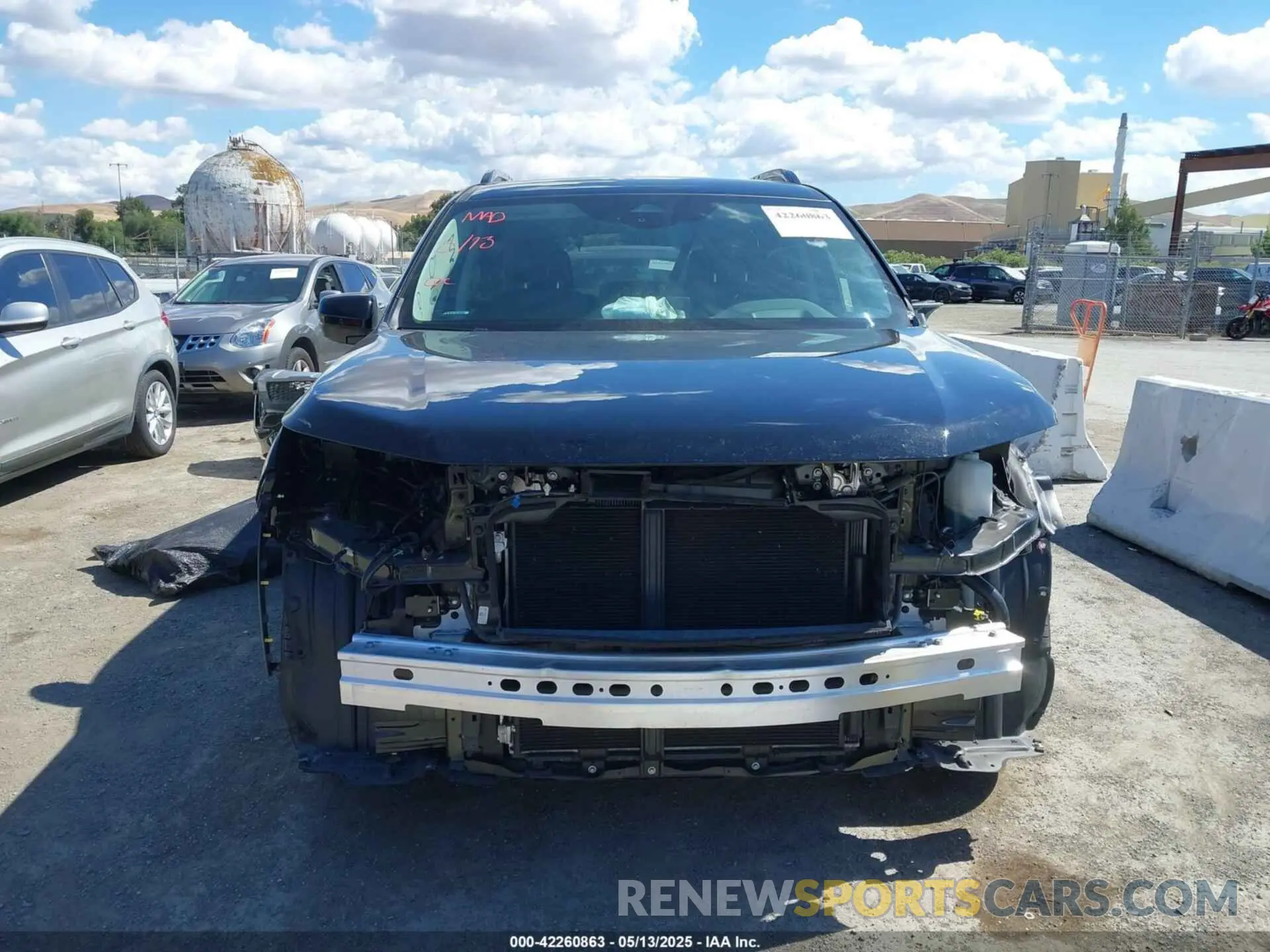 13 Photograph of a damaged car 5FNYG1H86SB005190 HONDA PILOT 2025