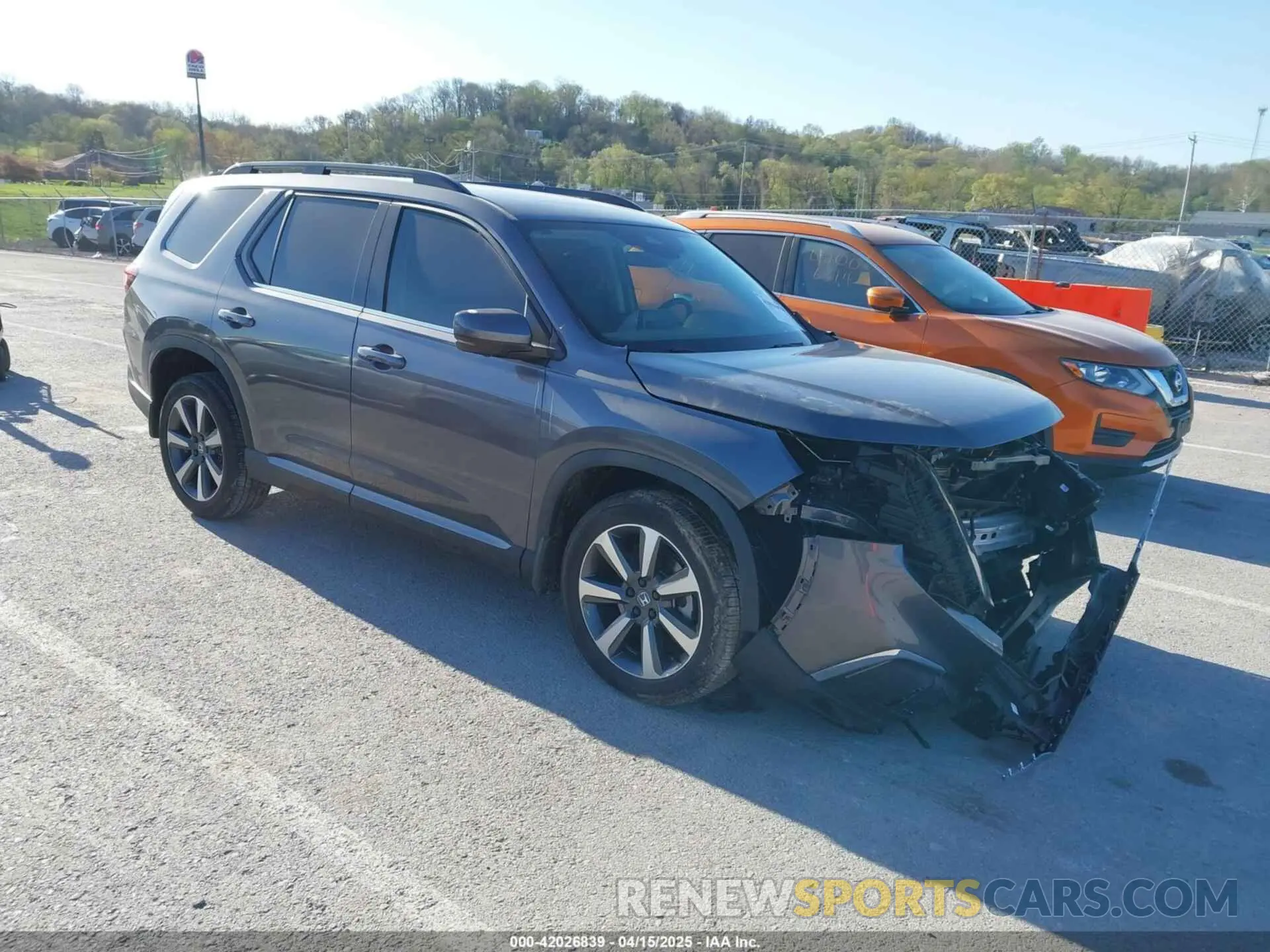 1 Photograph of a damaged car 5FNYG1H86SB043860 HONDA PILOT 2025